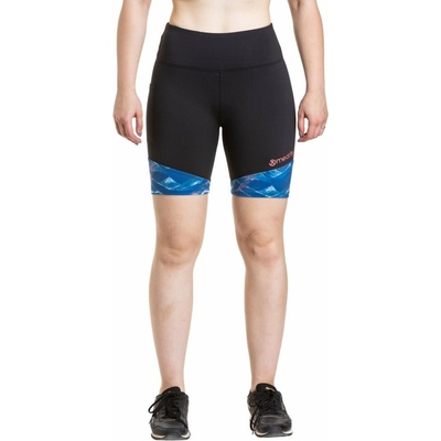 Meatfly dámské biker Shorbi Long Northern Lights Modrá
