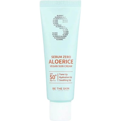 Be The Skin - Sebum Zero Aloerice Vegan Sun Cream SPF 50+, PA++++ 50ml