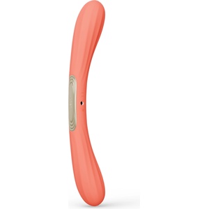 LELO Boomerang Double Ended Vibrator Coral Red