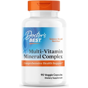 Doctor's Best Multi-Vitamin Mineral Complex, 90 капсули, Doctor's Best (DRB - 00300)