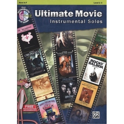 Ultimate Movie Instrumental Solos skladby pre lesný roh f horn a klavír