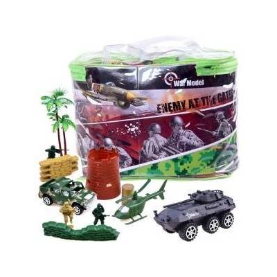 Jokomisiada Big set of military soldiers tanks weapons ZA2672