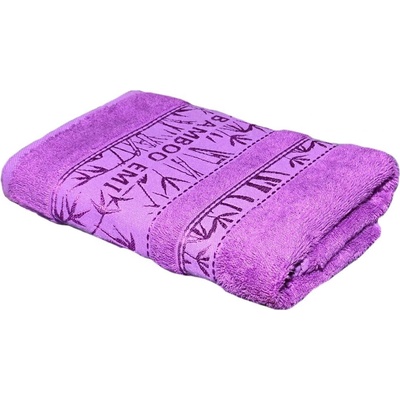 EMI Ručník bamboo fialový 50 x 100 cm
