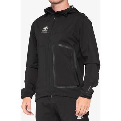 100% HYDROMATIC Jacket Black pánska čierna