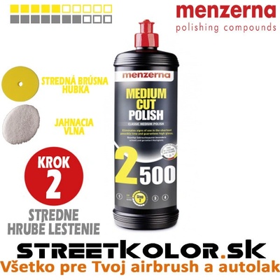 Menzerna Medium Cut Polish 2500 1 l