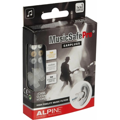 Alpine MusicSafe Pro Transparent Ochrana sluchu