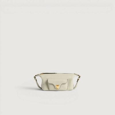 Coccinelle BEAT GENERATION kožená MINI BAG Eucalipto