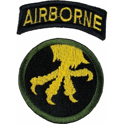 NAVYS Nášivka 17th AIRBORNE DIVISON - FAREBNÁ