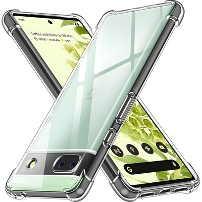 Techsuit Силиконов калъф с подсилени ръбове за Google Pixel 6A - Прозрачен KP30014 (30014)