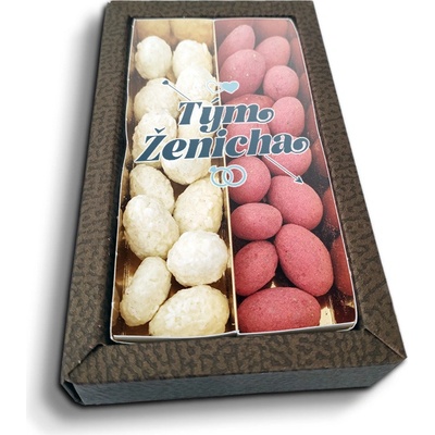 Sablio Mandle v čokoládě Tým ženicha 2 x 80 g