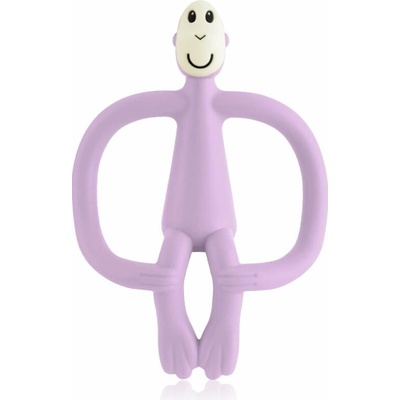 Matchstick Monkey zubní kartáček a kousátko 2v1 Lilac – Zboží Mobilmania
