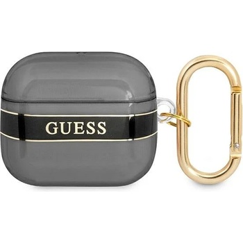 Guess Калъф Guess GUA3HHTSK за AirPods 3. черен, Strap Collection (GUE002016-0)