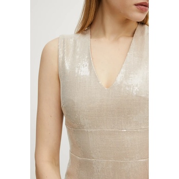 Silvian Heach Рокля с лен Silvian Heach PORIM (CVP25088VE)