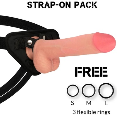 Rockarmy Harness + Liquid Silicone Premium Kingcobra Realistic 24cm