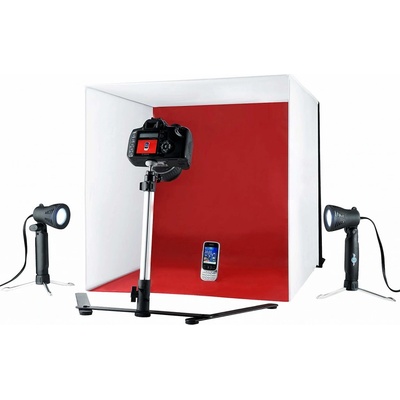 FILM-TECHNIKA Foto stan 60x60x60cm + 2x 45W LED světlo – Zboží Živě