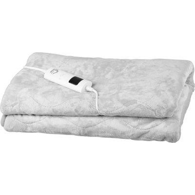MagicHome deka výhrevná flanel sivá 180x130
