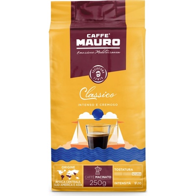 Caffé MAURO Classico, mletá káva, 250 g