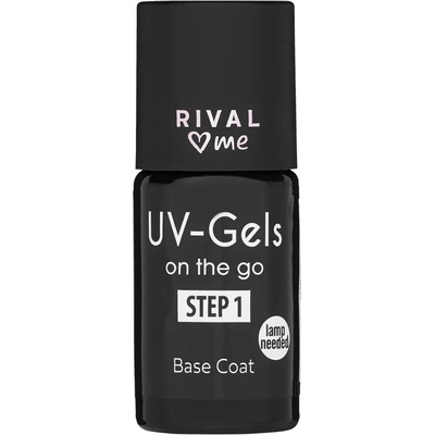RIVAL Loves Me UV Gel lak na nehty Base Coat 8 ml