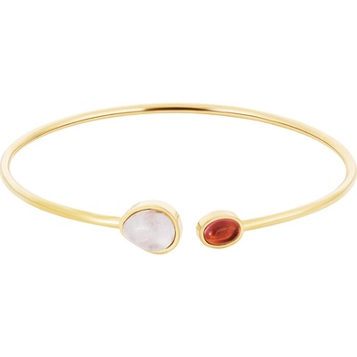 Preciosa Pozlacený náramek z chirurgické oceli Pulse 7481Y70