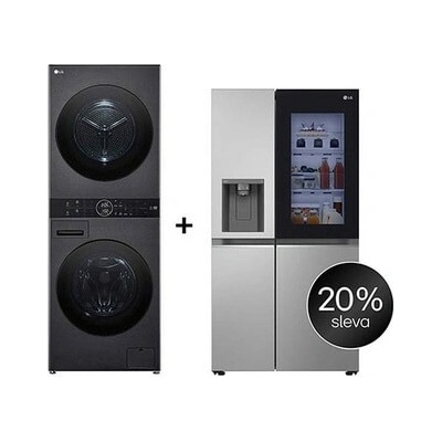 Set LG GSGV80PYLD + WT1210BBF – Zboží Mobilmania
