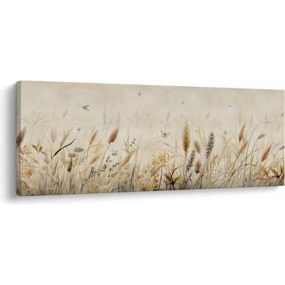Obraz - Divoká louka, jednodílný 100x40 cm