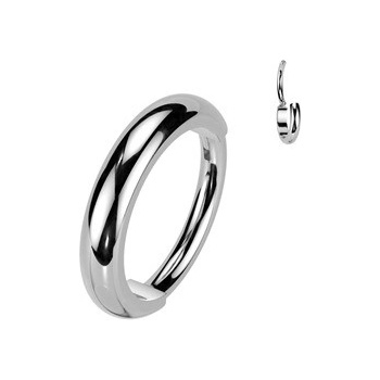 Šperky4U Segment kruh helix cartilage tragus piercing Titan TIT1515-1008