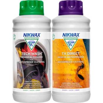 Nikwax Комплект от 2 части Twin Tech Wash / TX. Direct Wash-In 1л (0137P01)