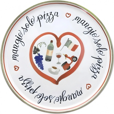 Tognana Pizzový keramický talíř Mangio pizza 33 cm