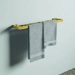 Ideal Standard Atelier Conca двоен държач за кърпи 60 см, златист цвят (T4500A2)
