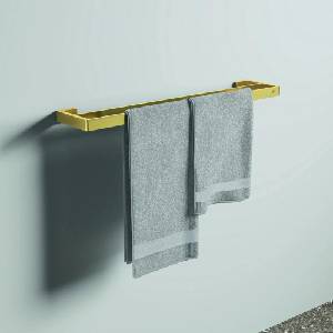 Ideal Standard Atelier Conca двоен държач за кърпи 60 см, златист цвят (T4500A2)