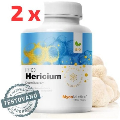 MycoMedica Bio Hericium PRO 2 x 90 kapslí