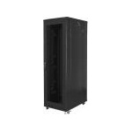 Lanberg Рак шкаф Lanberg 19" свободностоящ 42U 800x1000 с перфорирана врата, черен (FF01-8042-23B)
