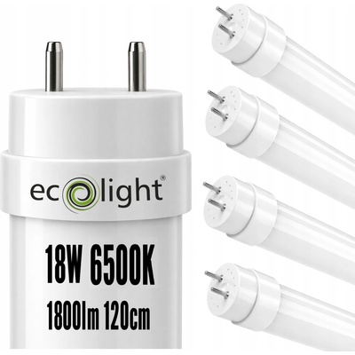 LED trubice T8 18W 120cm 1800Lm CCD Ekolight studená bílá EC79539