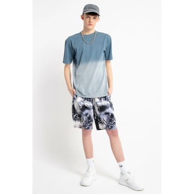 Reporter Young chlapecké plavkové šortky s celoplošným potiskem modrá