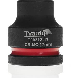Tvardy Ударен вложен ключ Tvardy 3/4" 6-стенен 17mm CR-MO 81753 (T00212-17)