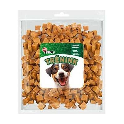 Akinu Trénink Lososové kostky pamlsek pro psy 400 g