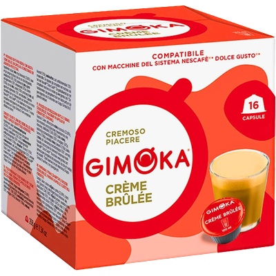 Gimoka Кафе капсули Gimoka Creme Brulee Dolce Gusto, 16бр