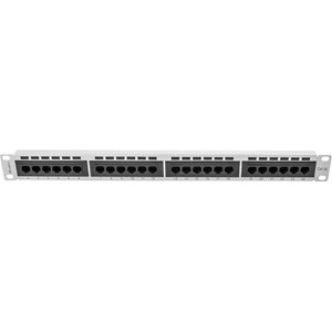 Lanberg Пач панел Lanberg PPU5-1024-S 24-портов Cat. 5e 1U сив (PPU5-1024-S)
