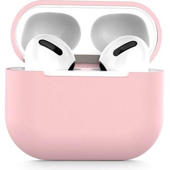 Tech-Protect Защитен калъф Tech-Protect Icon TPU Case, за Apple AirPods 3, силиконов, безжично зареждане, розов (THP704PNK)