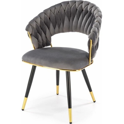 Halmar K551 sivá velvet