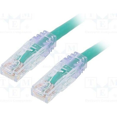 Panduit UTPSP1MGRY Patch U/UTP Cat 6 RJ45 vidlice z obou stran lanko Cu 1m