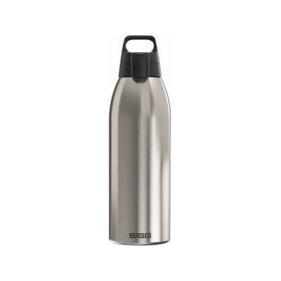 SIGG - Insulated drinking bottle - Thermos bottle Shield Therm One Brushed - carbonated drinks - leak-proof - dishwasher safe - BPA-free - 90% recycled stainless steel - silver - 1.5L - 6218.10