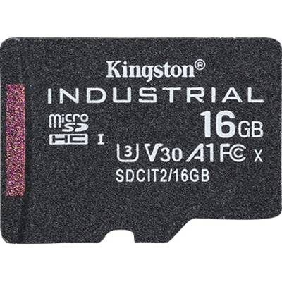 16GB microSDHC Kingston Industrial C10 A1 pSLC без адаптер (468244)