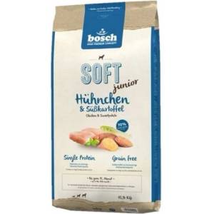 bosch Soft Junior Пилешко месо и сладки картофи 12, 5 кг