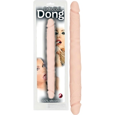 You2Toys Double Dong 100% silikón prírodný vzhľad