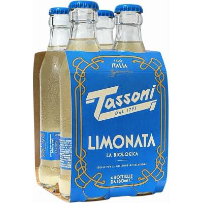 Tassoni Limonata BIO 4 x 180 ml
