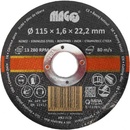 Magg Řezný kotouč 115 x 1,6 x 22,2 mm RN11516