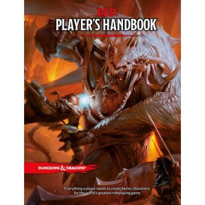 Dungeons a Dragons Player's Handbook Dungeons a Dragons Core Rulebooks