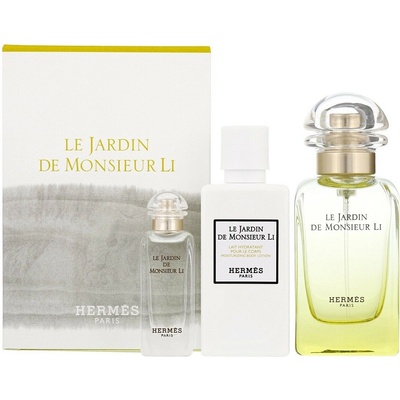 Hermes Le Jardin de Monsieur Li EDT 50 ml + tělové mléko 40 ml + EDT 7,5 ml dárková sada