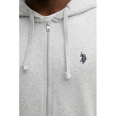 U. S. Polo Assn U. S. Polo Assn. суичър с цип мъжки с памук DHM LB (MUP4413)